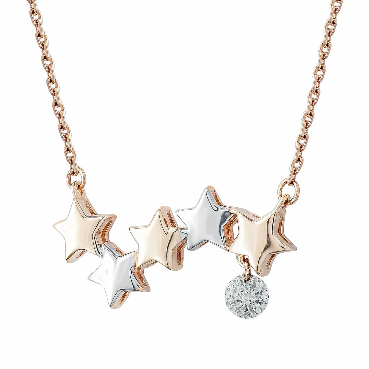 Women's Necklaces Diamond Group Gold