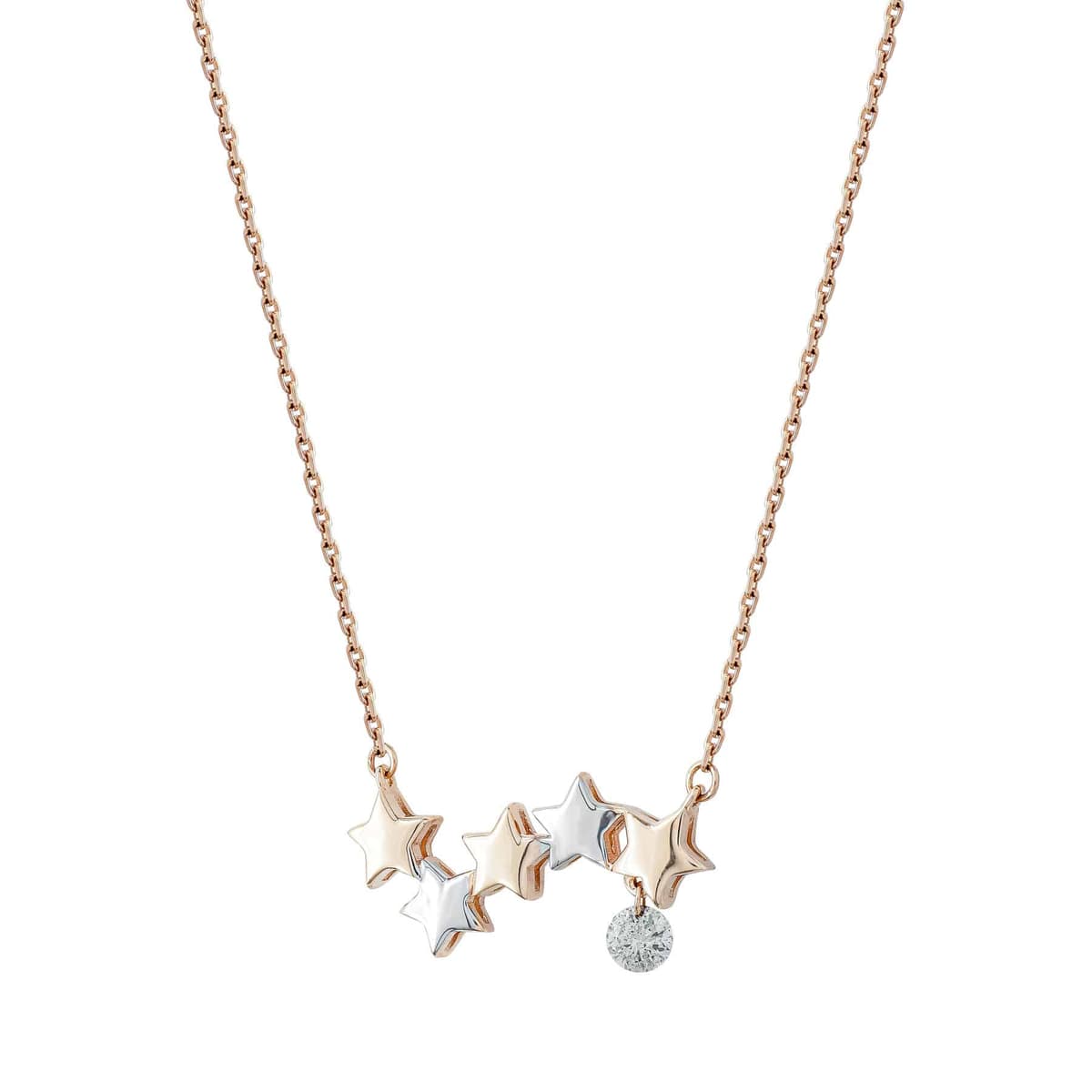 Women's Necklaces Diamond Group Gold