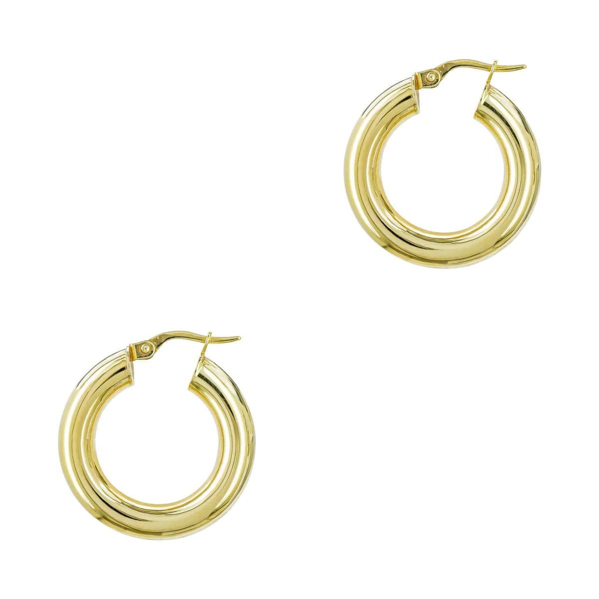 Women's Hoop Earrings Gofas Gold