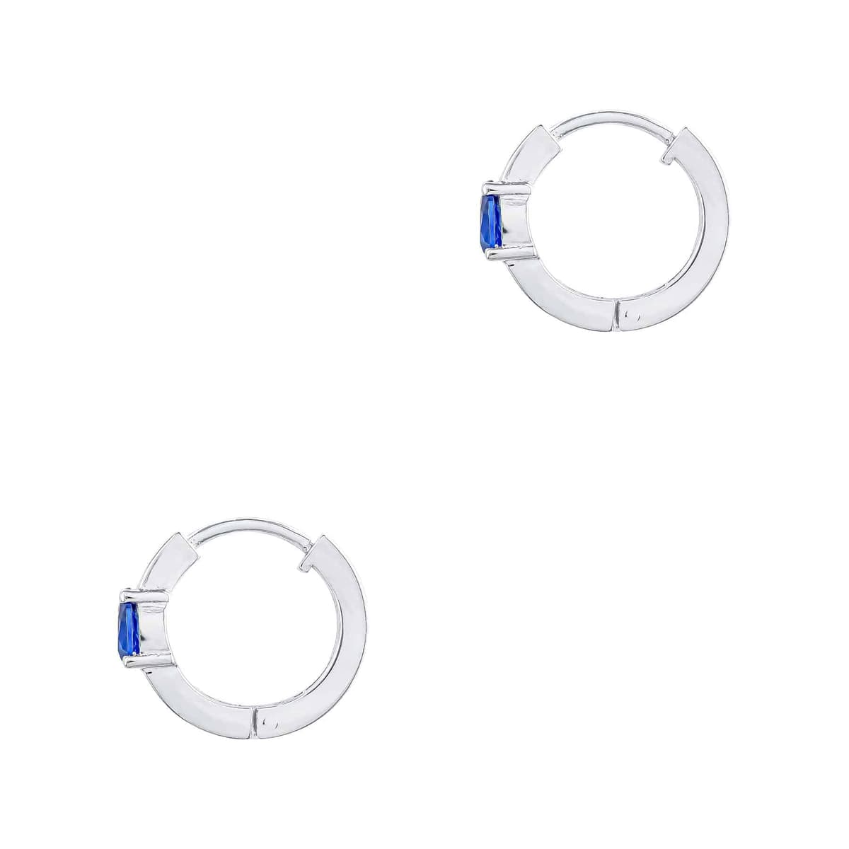 Women's Hoop Earrings Gofas Silver