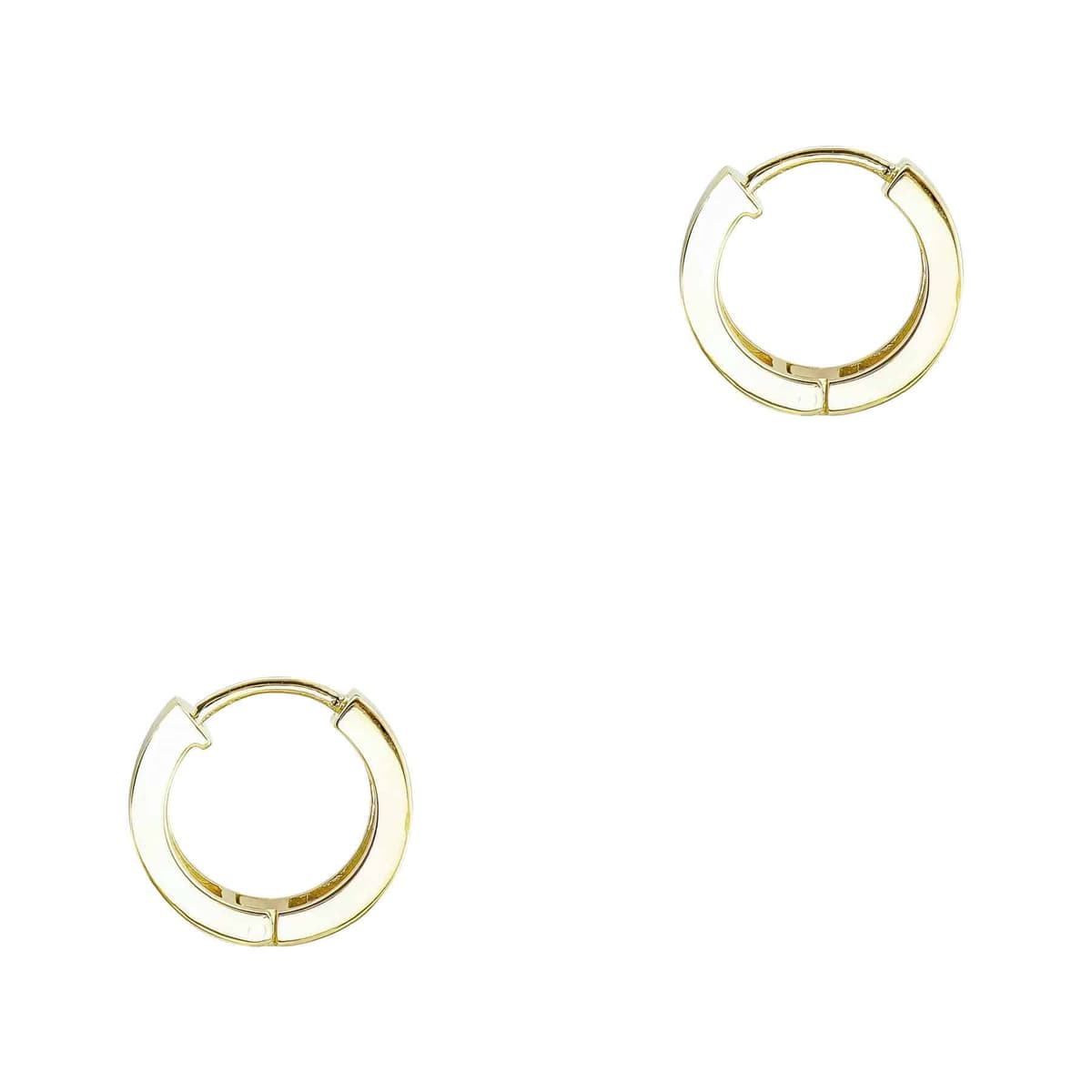 Women's Hoop Earrings Gofas Gold