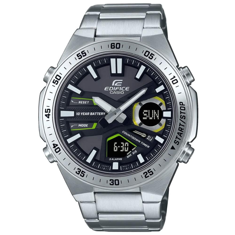 Men's Watches EDIFICE Silver