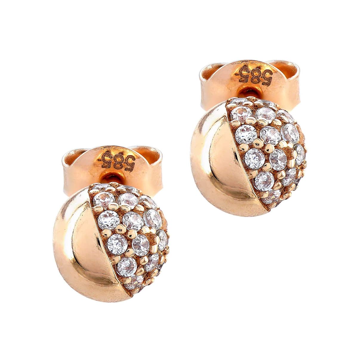 Women's Earrings Gofas Rose Gold
