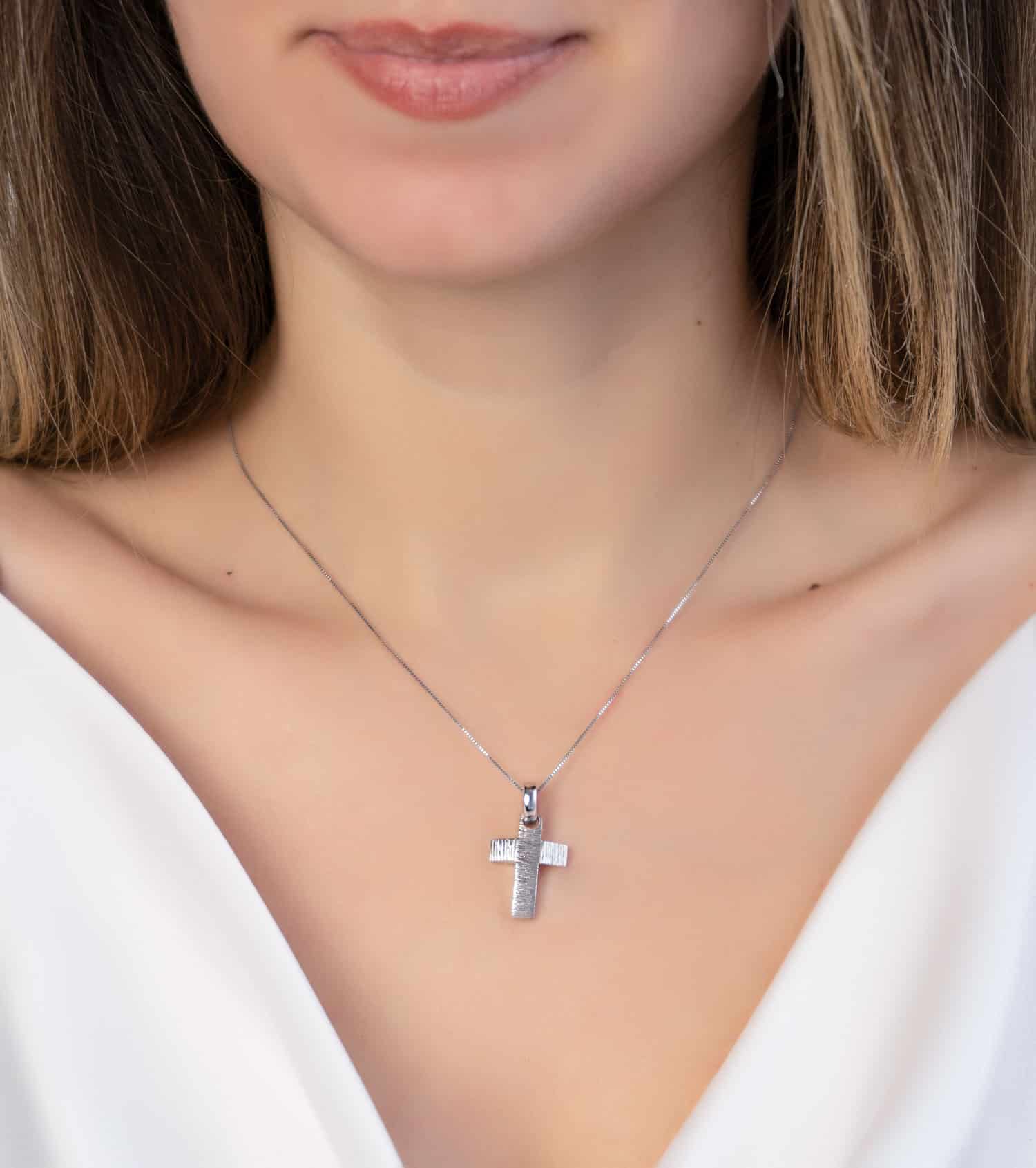 Boys' Baptism Crosses Gofas Silver