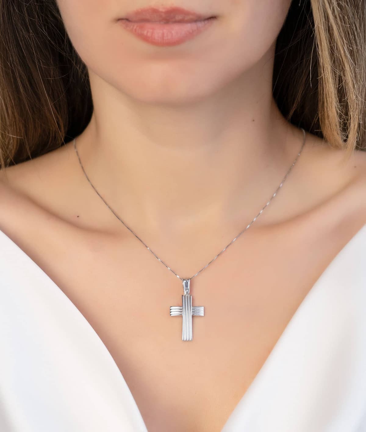 Boys' Baptism Crosses Gofas Silver