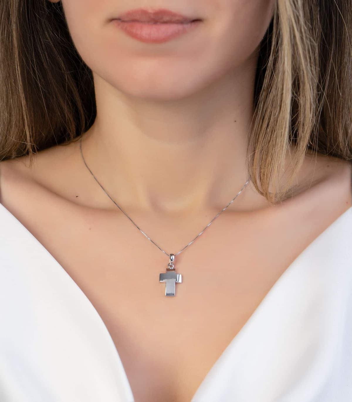 Boys' Baptism Crosses Gofas Silver