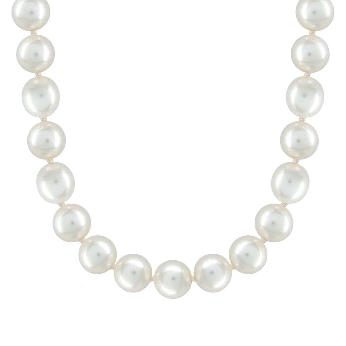 Κολιέ με Μαργαριτάρια Akoya από Λευκό Χρυσό 14 Καρατίων DKL2118