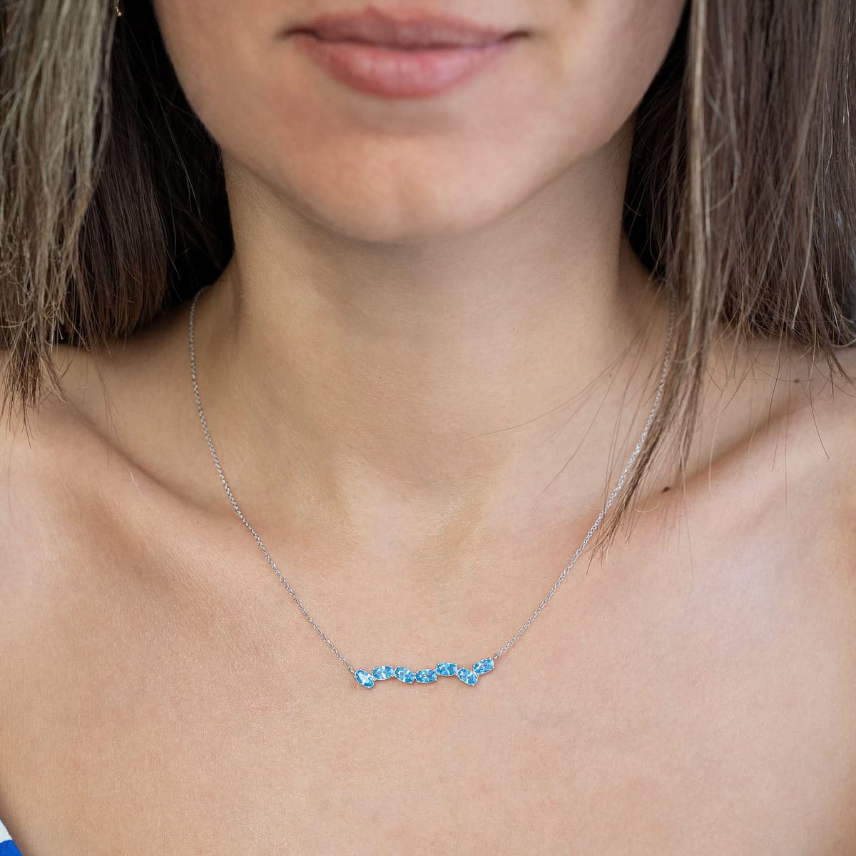 Women's Necklaces Gofas Silver