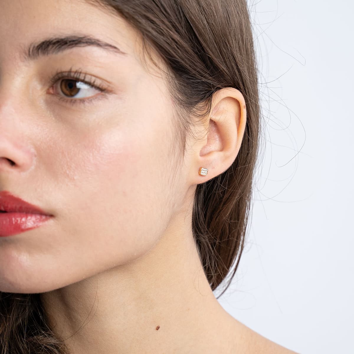 Women's Earrings Gofas Rose Gold