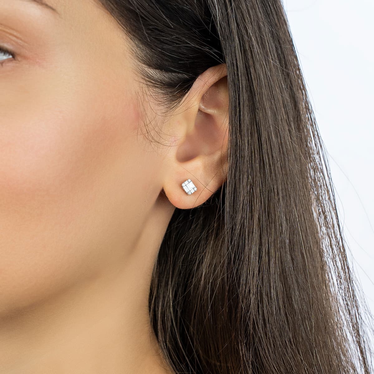 Women's Earrings Gofas Silver