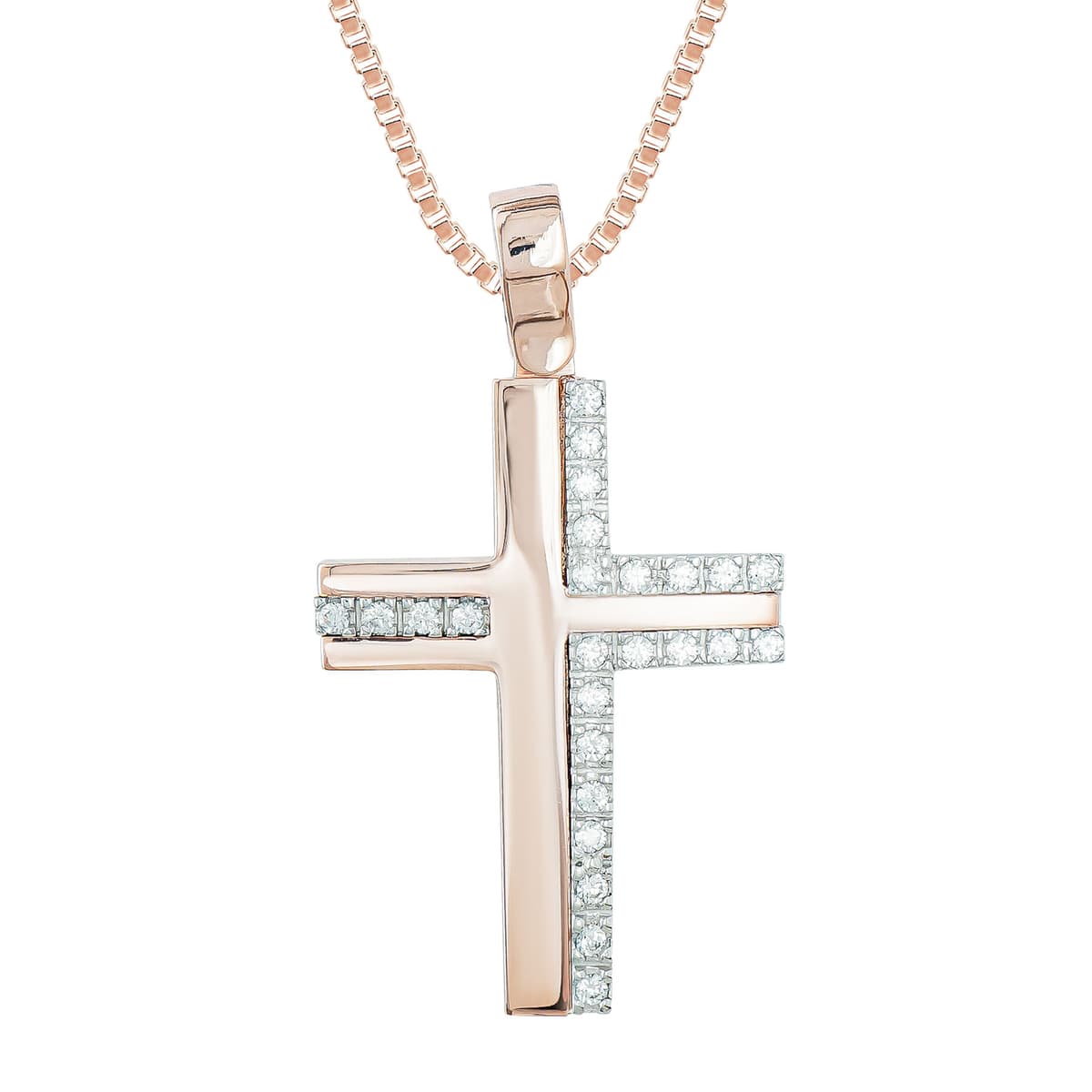 Girls' Baptism Crosses Gofas Gold