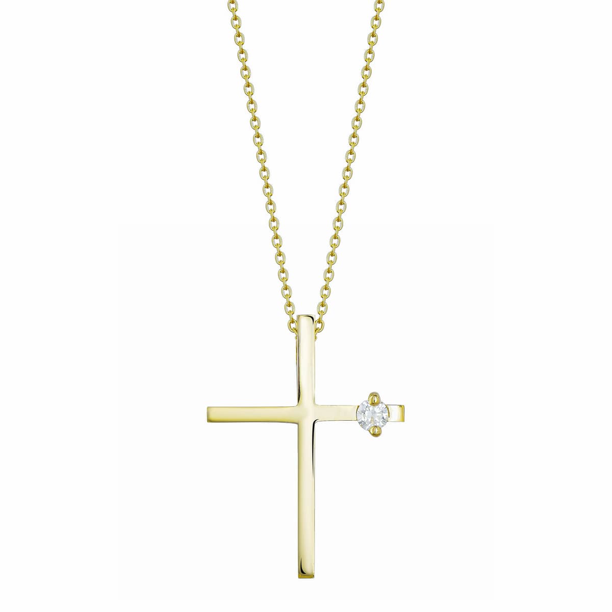 Girls' Baptism Crosses Gofas Gold