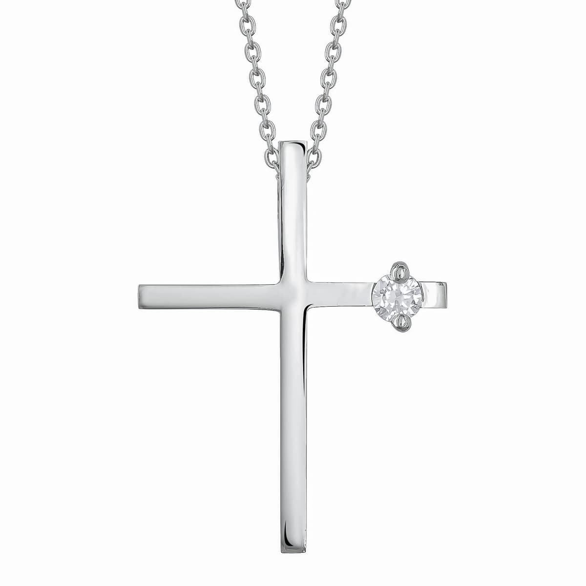 Girls' Baptism Crosses Gofas Silver