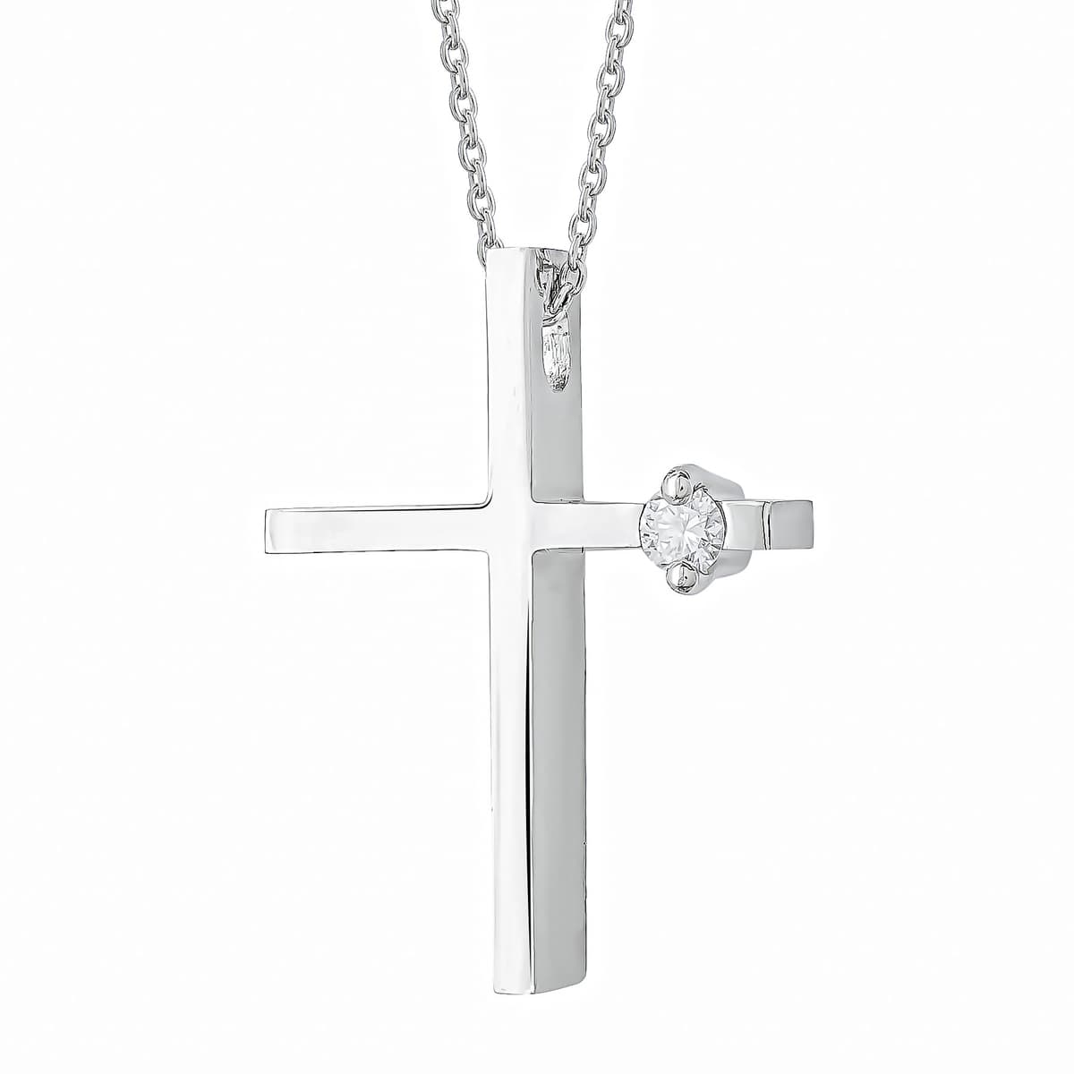 Girls' Baptism Crosses Gofas Silver