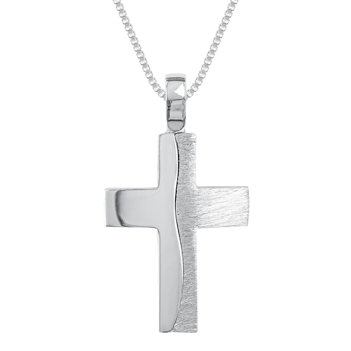 Boys' Baptism Crosses Gofas Silver