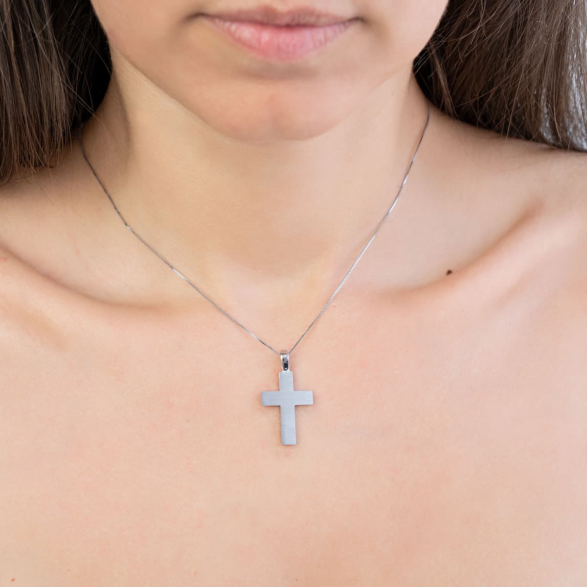 Boys' Baptism Crosses Gofas Silver