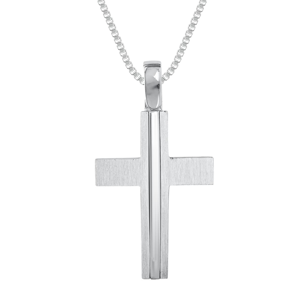 Boys' Baptism Crosses Gofas Silver