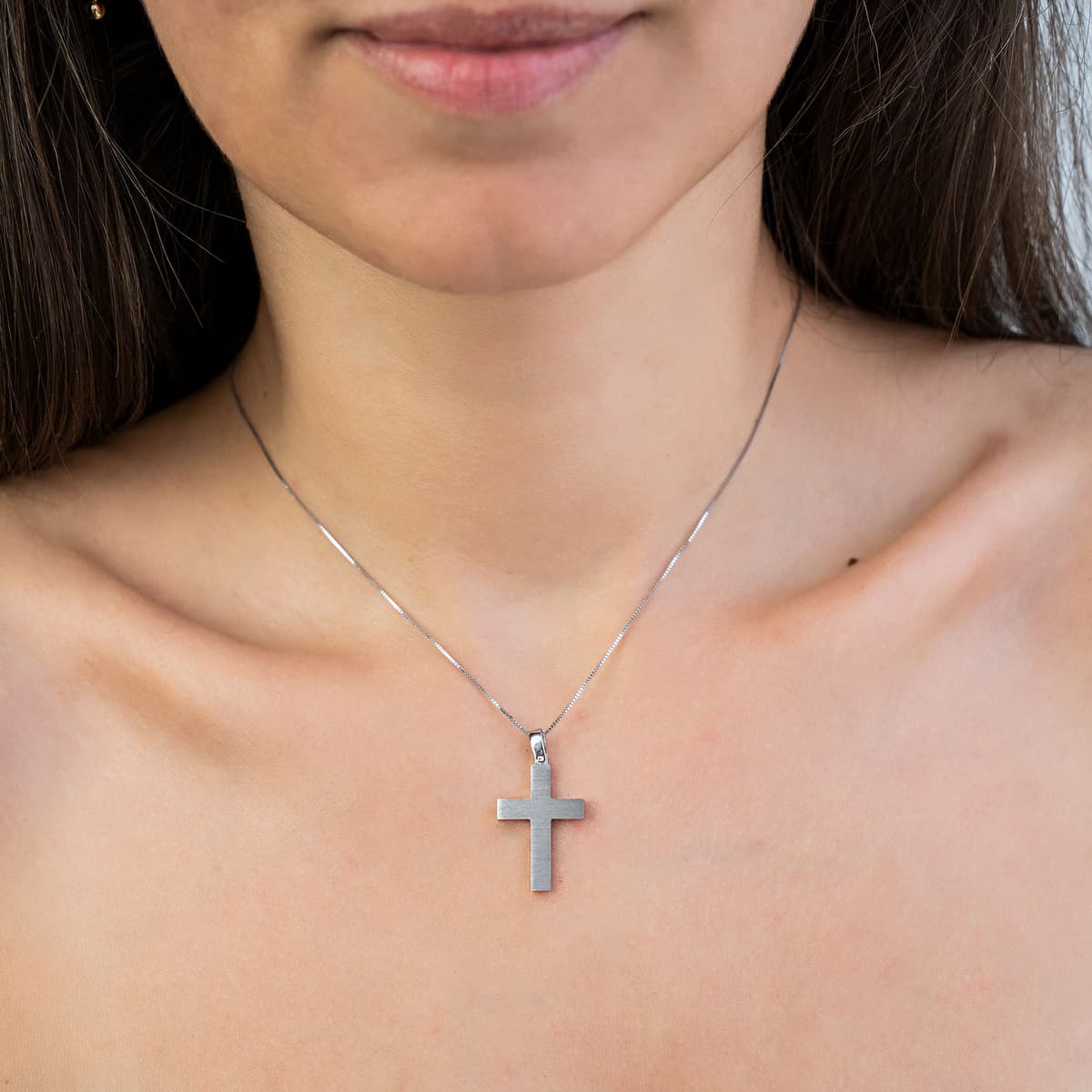 Boys' Baptism Crosses Gofas Silver