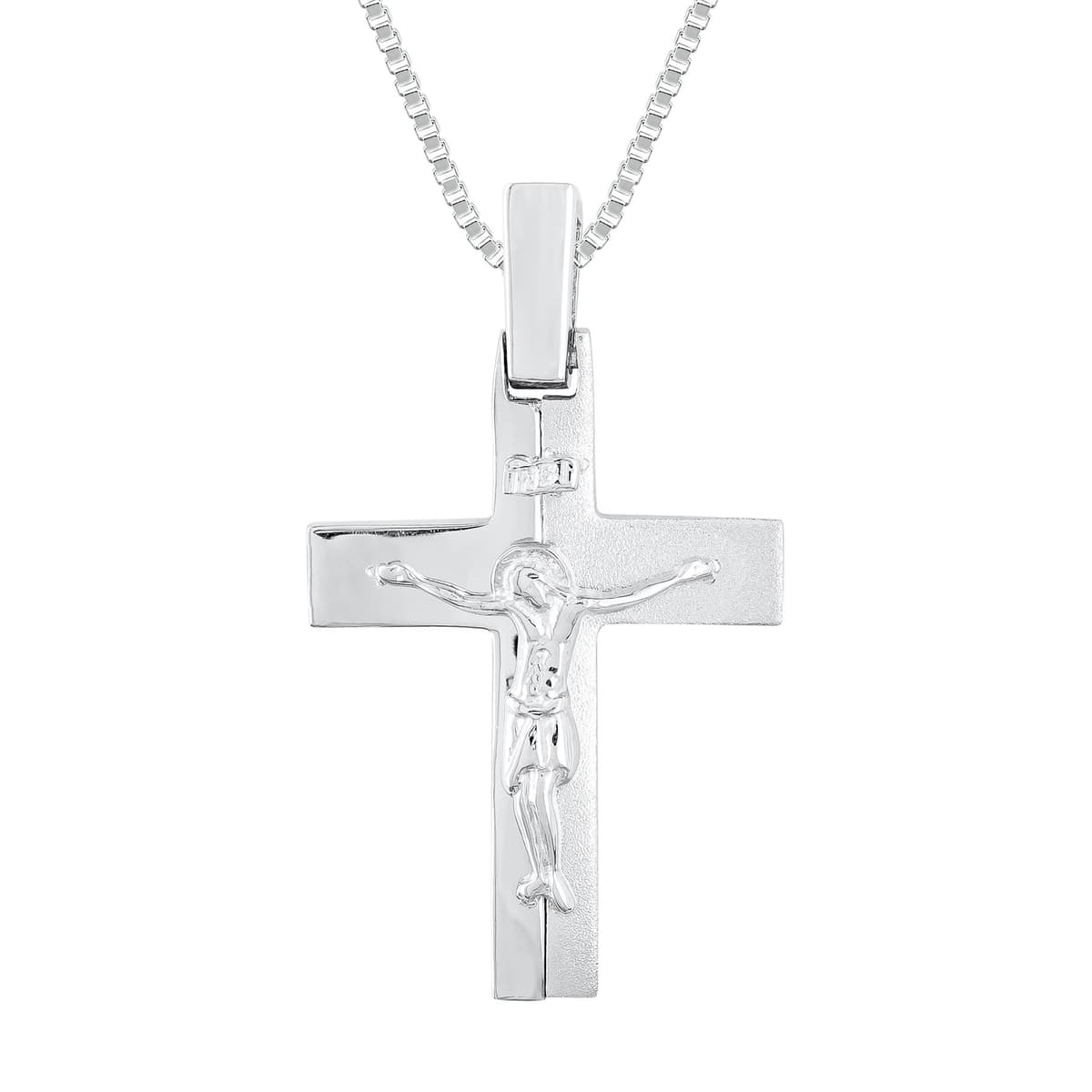 Boys' Baptism Crosses Gofas Silver