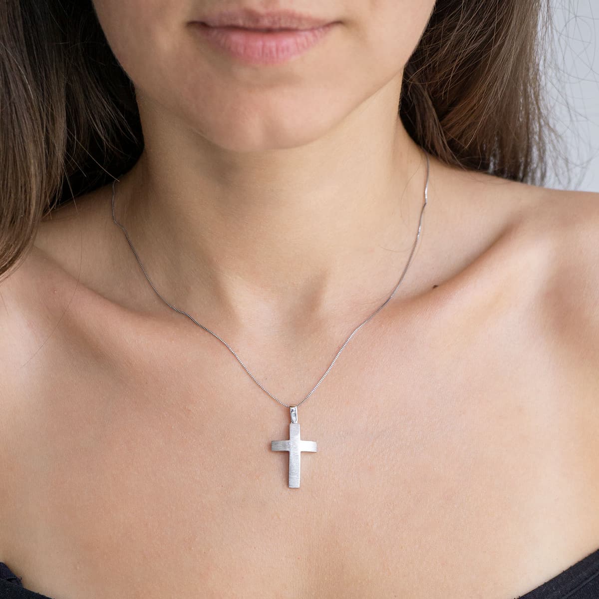 Boys' Baptism Crosses Gofas Silver