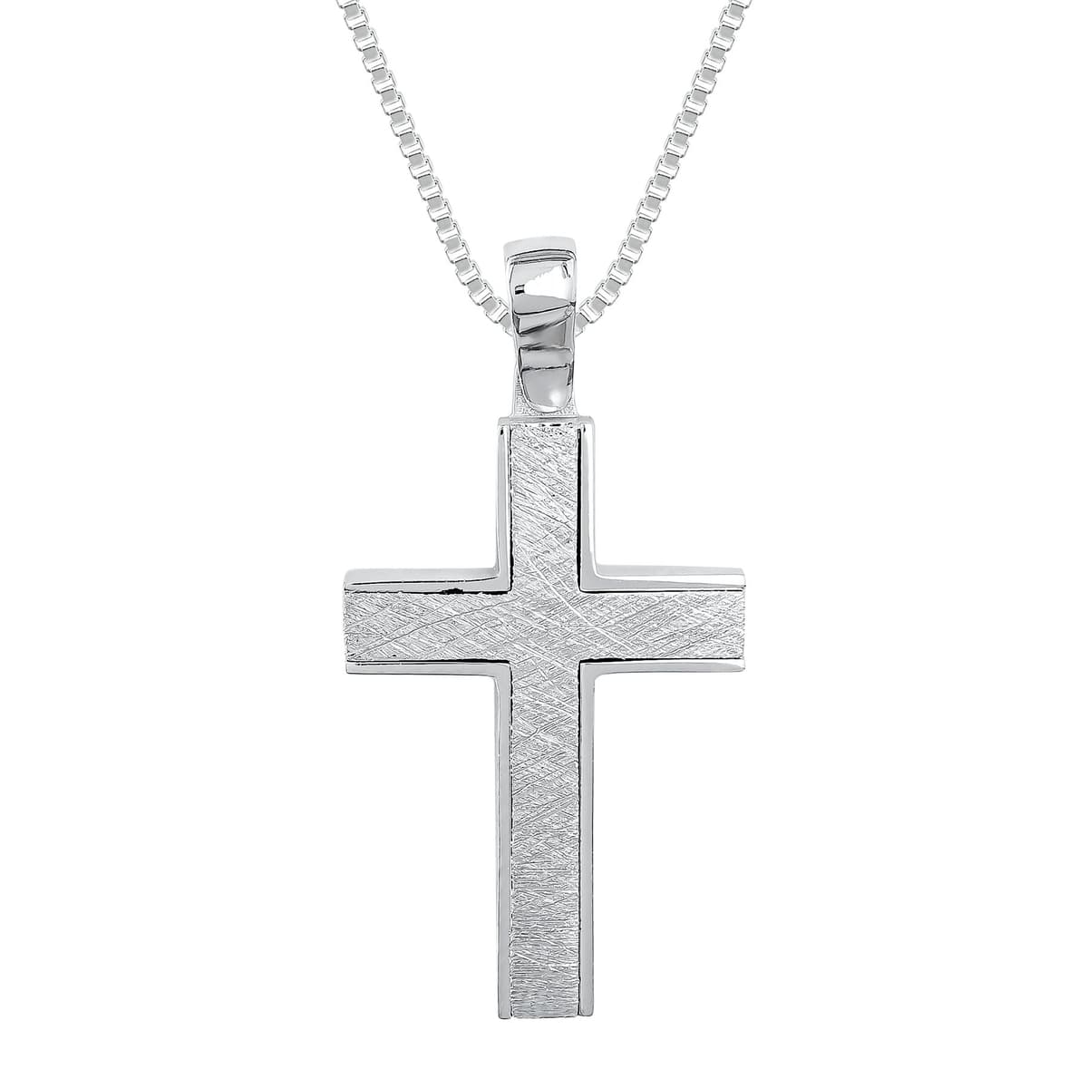 Boys' Baptism Crosses Gofas Silver