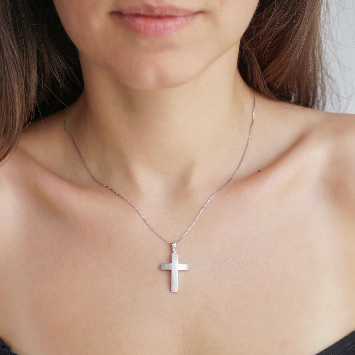 Boys' Baptism Crosses Gofas Silver