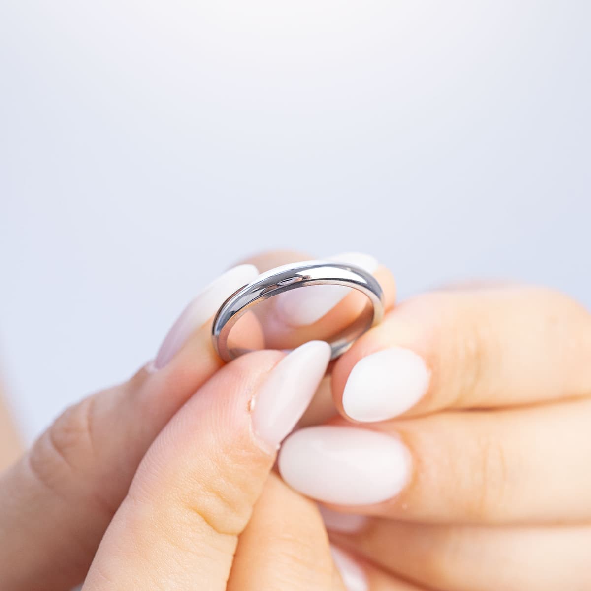 Women's Wedding Bands MASCHIO FEMMINA Silver