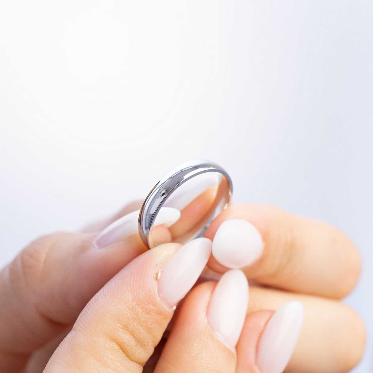 Women's Wedding Bands MASCHIO FEMMINA Silver