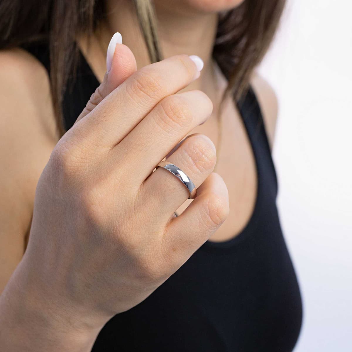 Women's Wedding Bands MASCHIO FEMMINA Silver