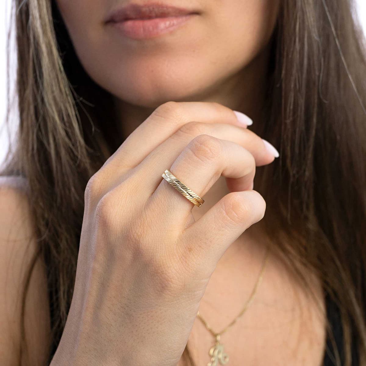 Women's Wedding Bands MASCHIO FEMMINA Silver