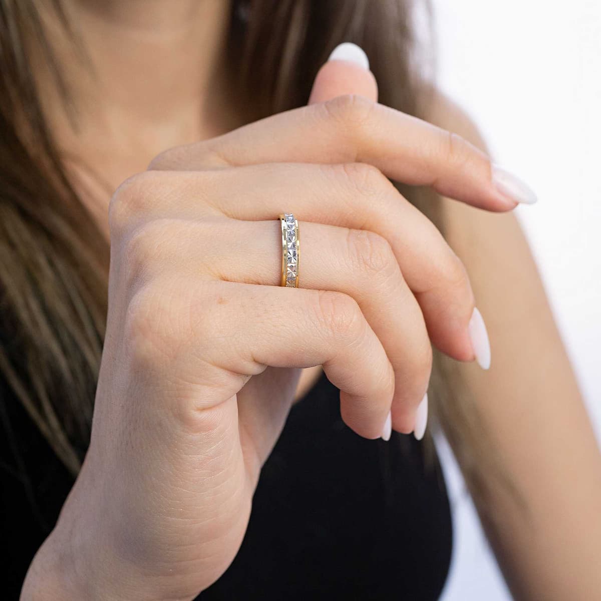 Women's Wedding Bands MASCHIO FEMMINA Gold