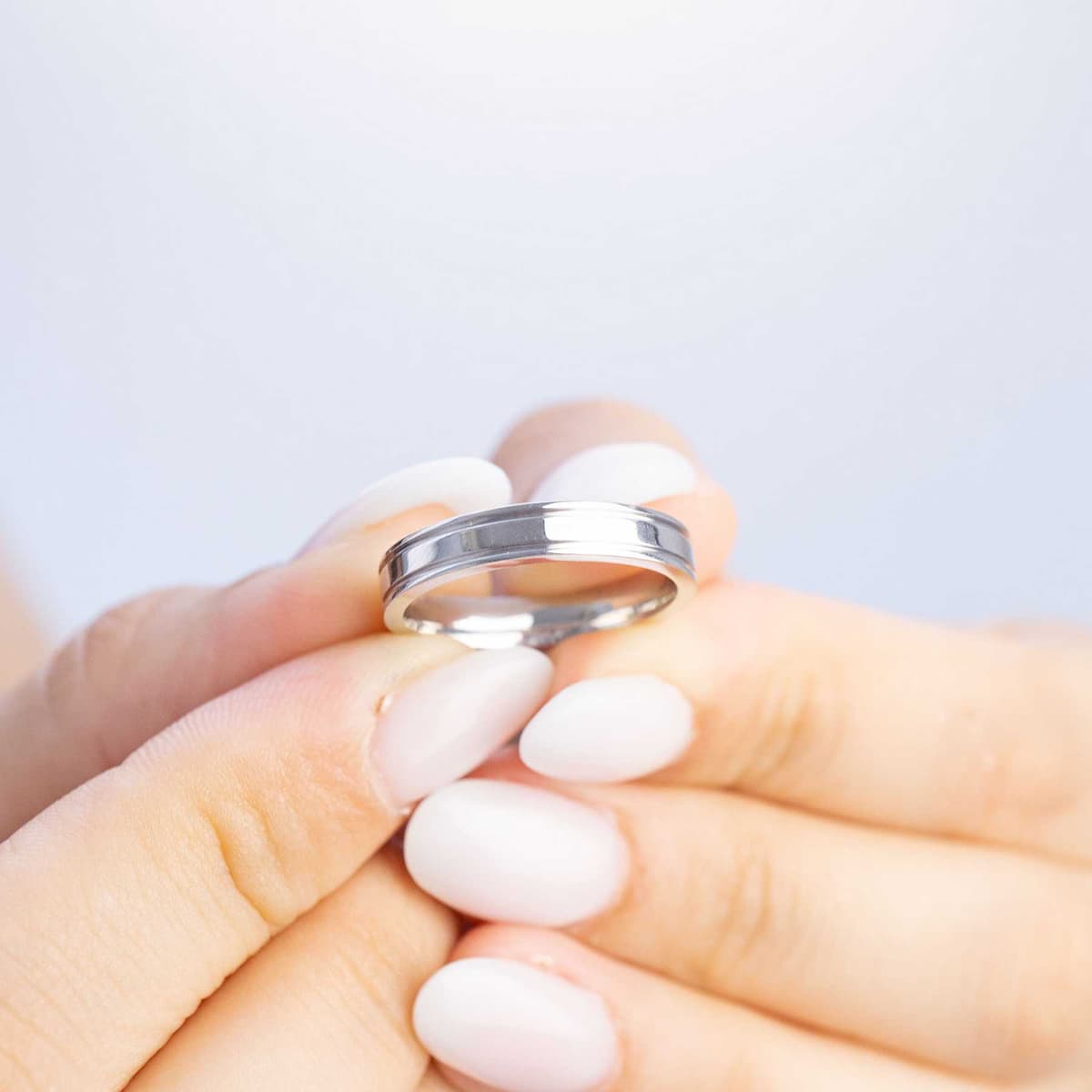 Women's Wedding Bands MASCHIO FEMMINA Silver