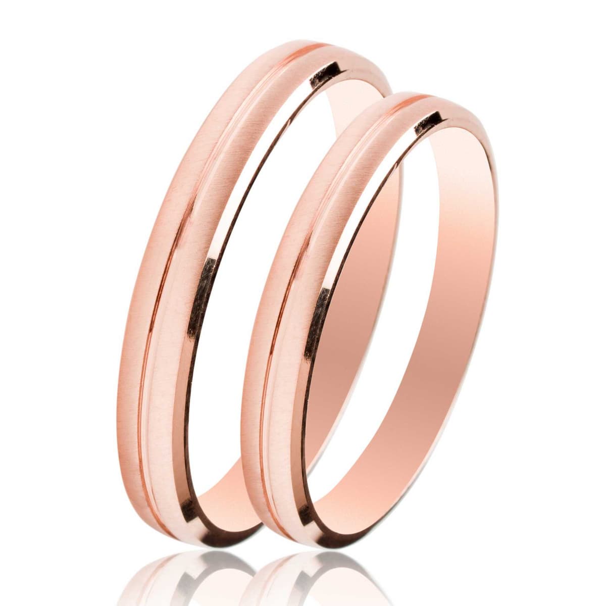 Men's Rings MASCHIO FEMMINA Rose Gold