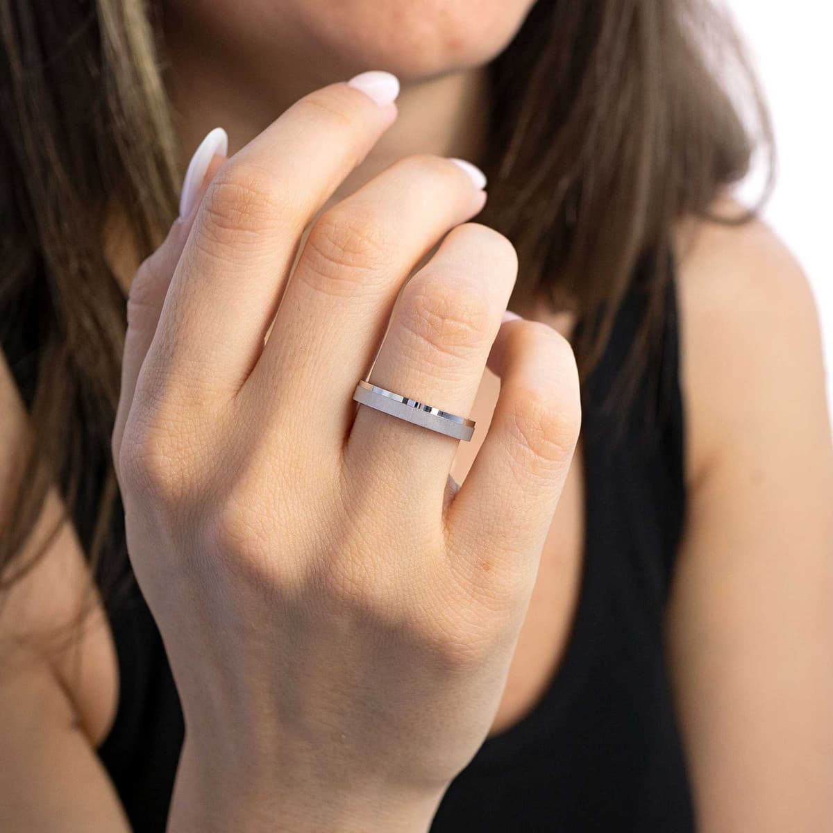 Women's Wedding Bands MASCHIO FEMMINA Silver