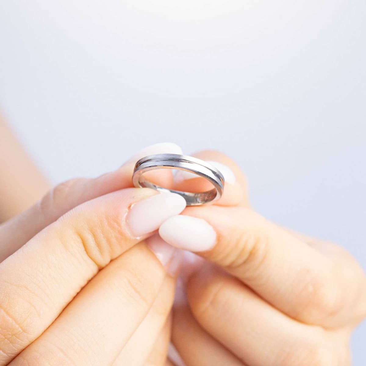 Women's Wedding Bands MASCHIO FEMMINA Silver