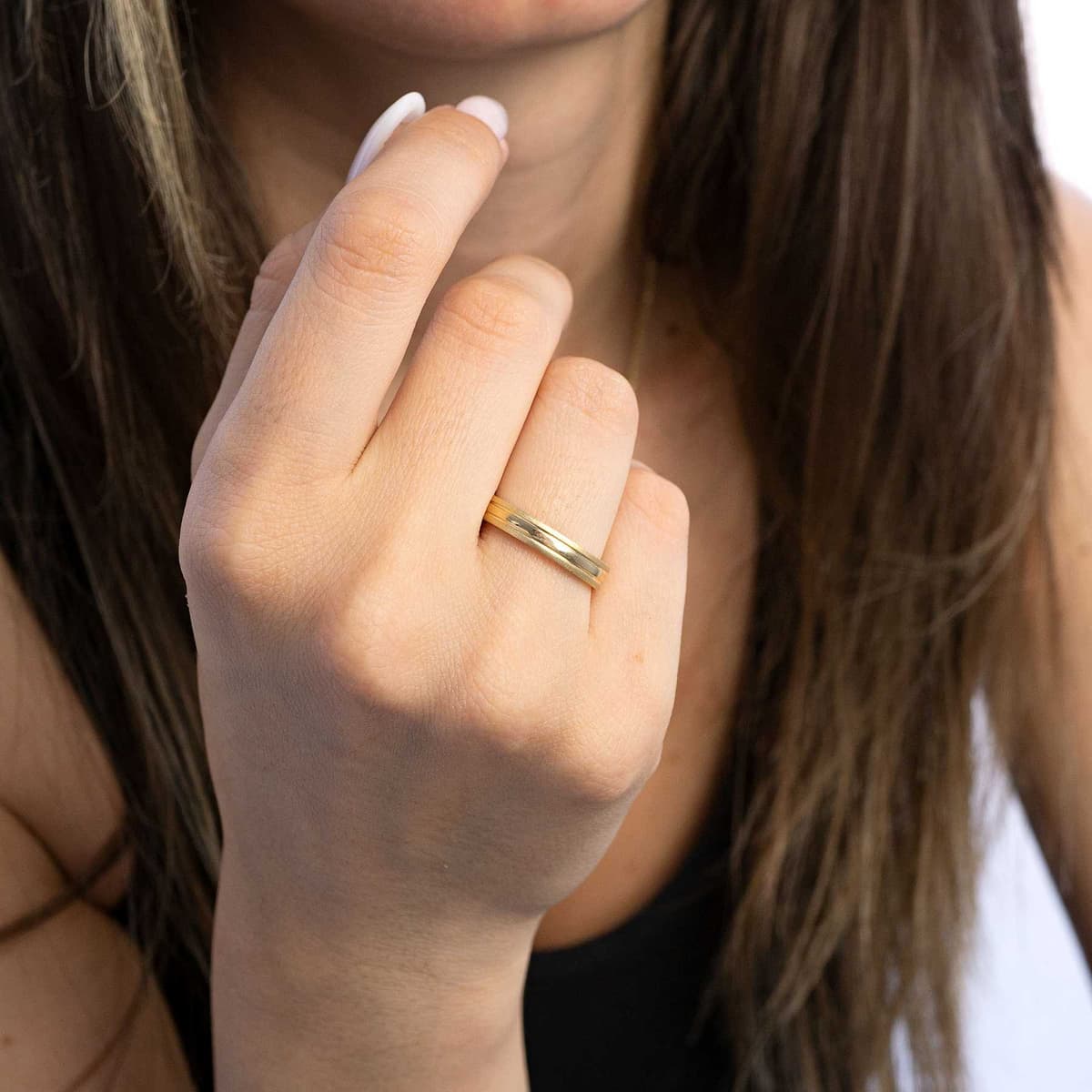 Women's Wedding Bands MASCHIO FEMMINA Silver