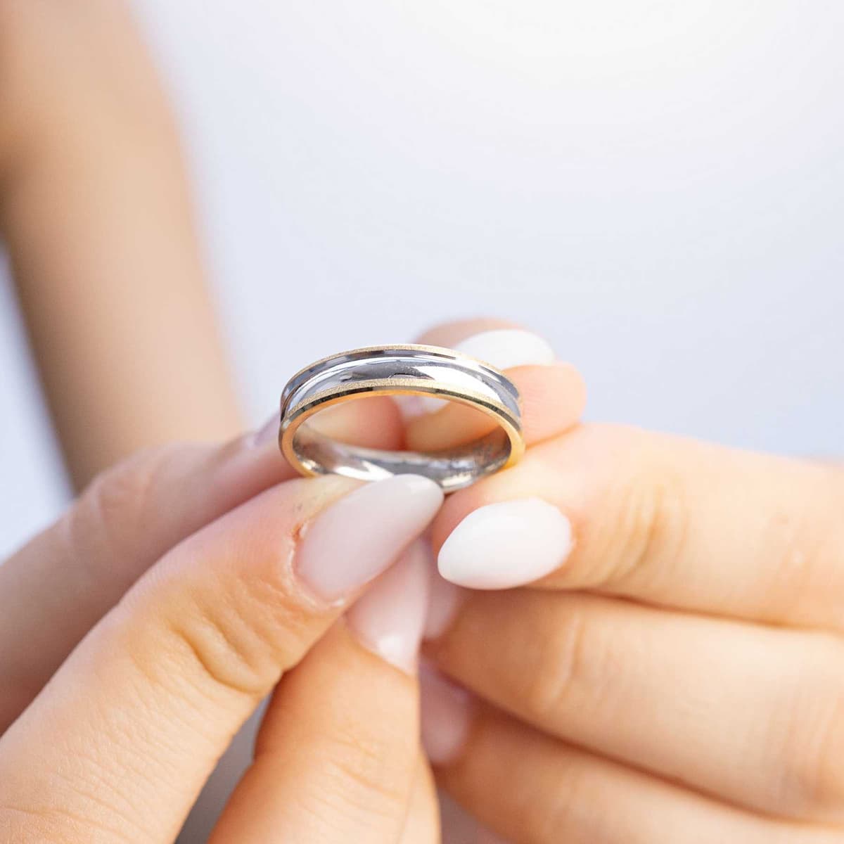 Women's Wedding Bands MASCHIO FEMMINA Gold