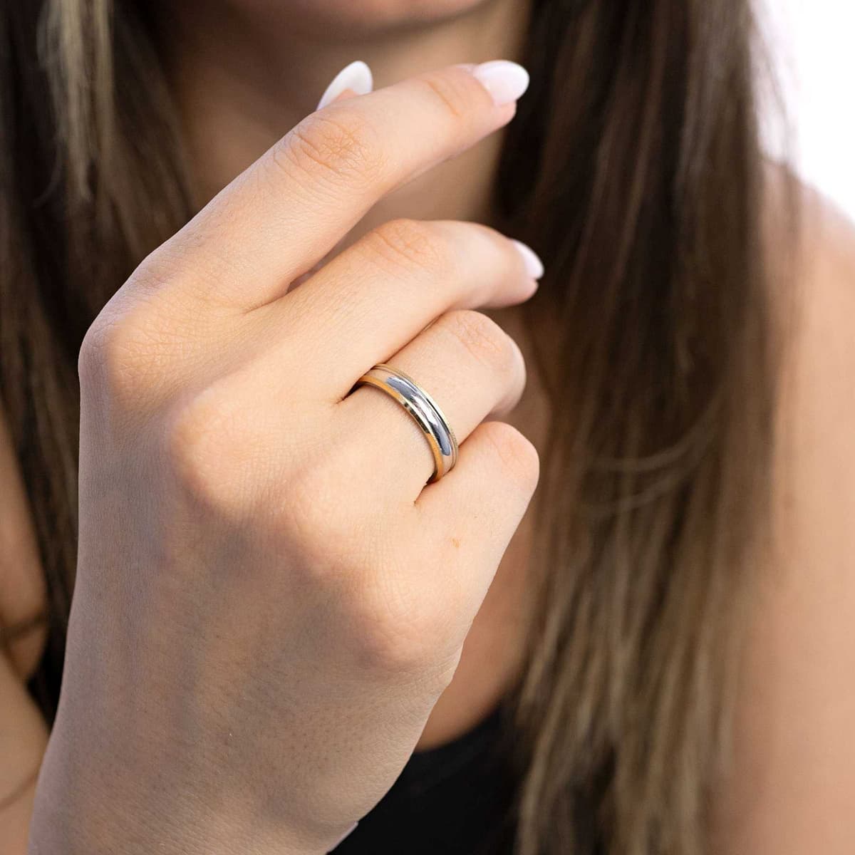 Women's Wedding Bands MASCHIO FEMMINA Gold