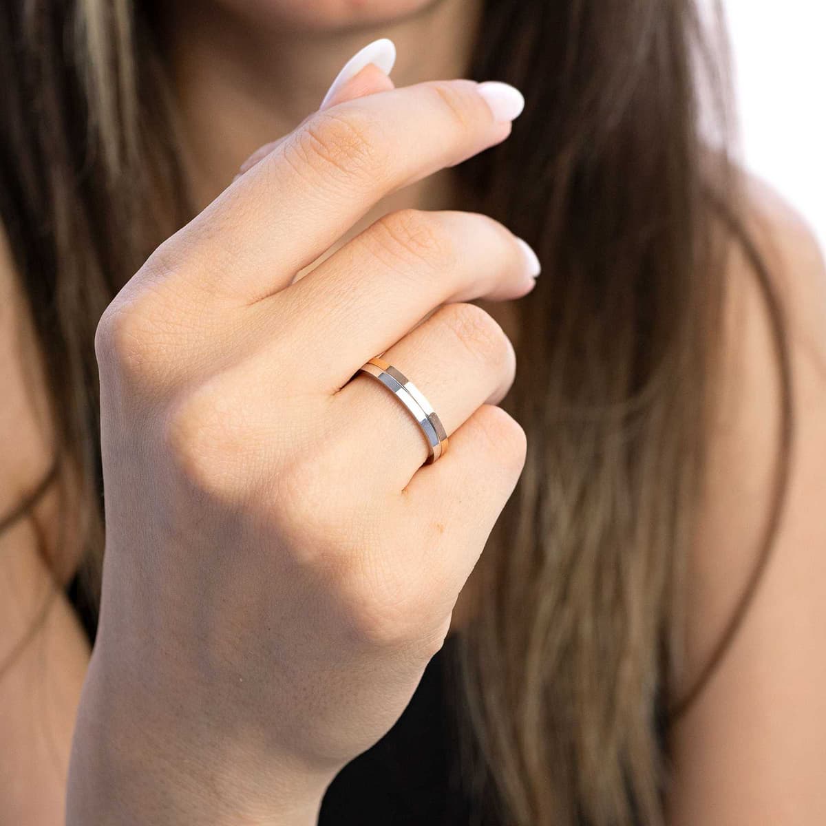 Women's Wedding Bands MASCHIO FEMMINA Gold