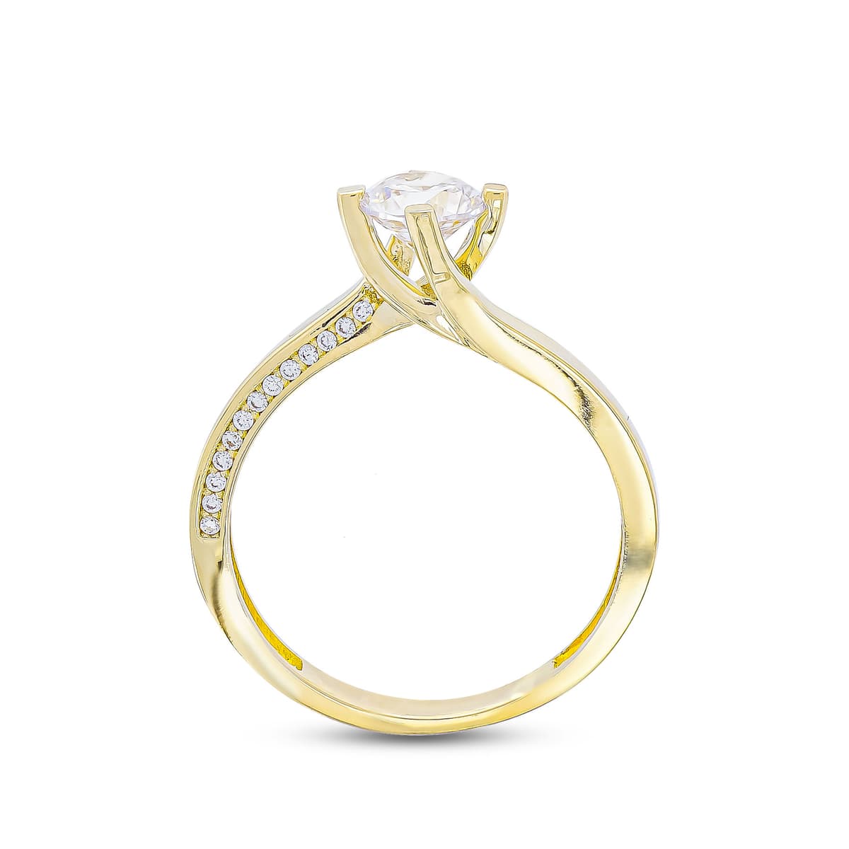 Women's Engagement Rings Gofas Gold