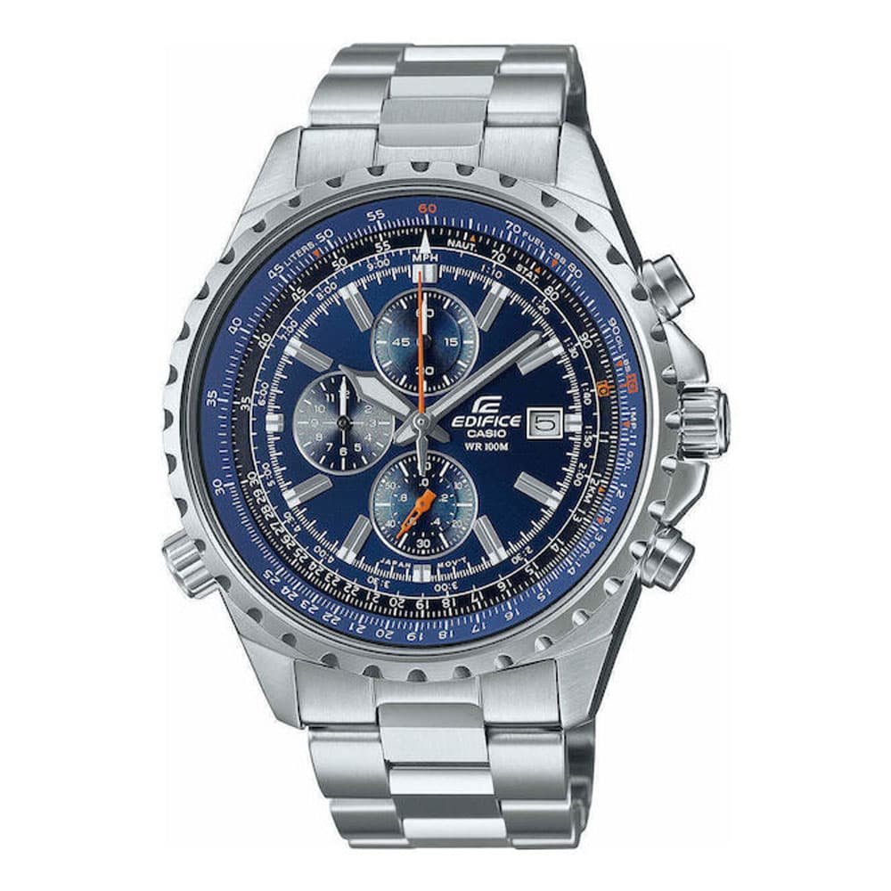 CASIO Edifice Silver Stainless Steel Bracelet EF-527D-2AVUEF