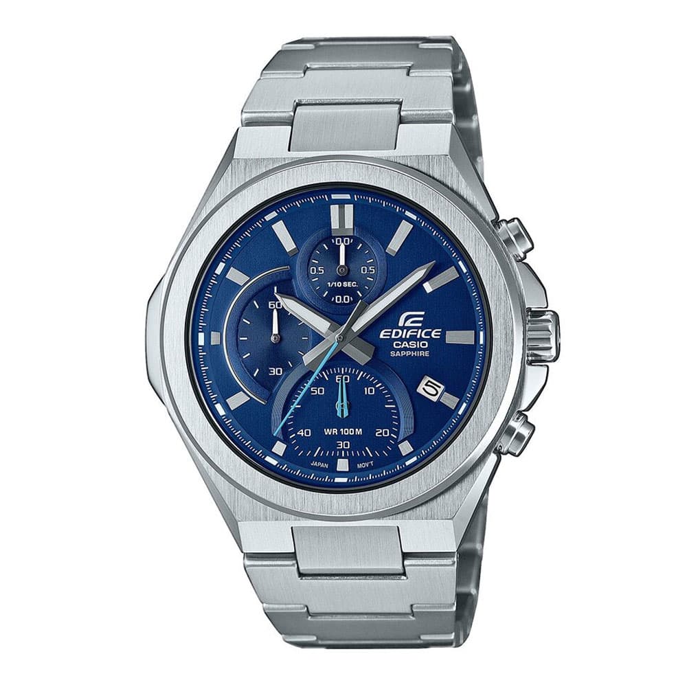 CASIO Edifice Silver Stainless Steel Bracelet EFB-700D-2AVUEF