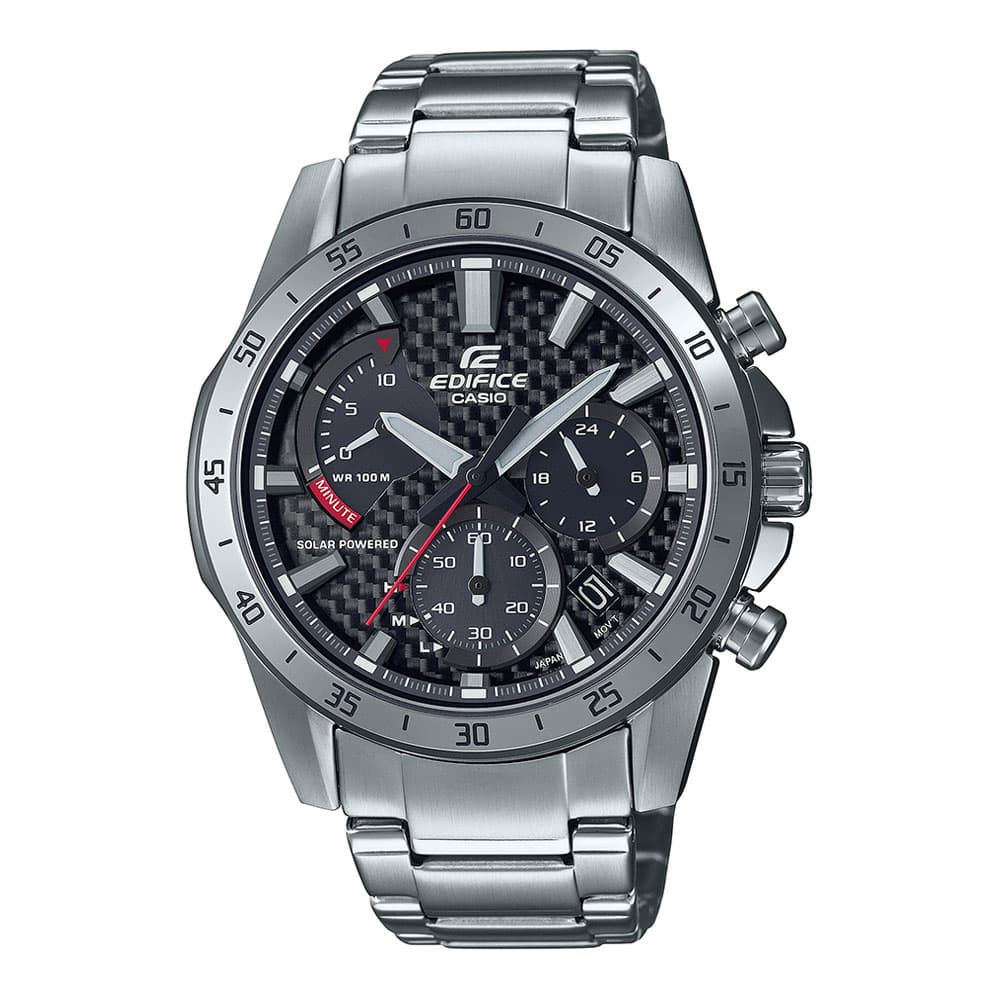 CASIO Edifice Solar Stainless Steel Chronograph EFS-S580DB-1AVUEF