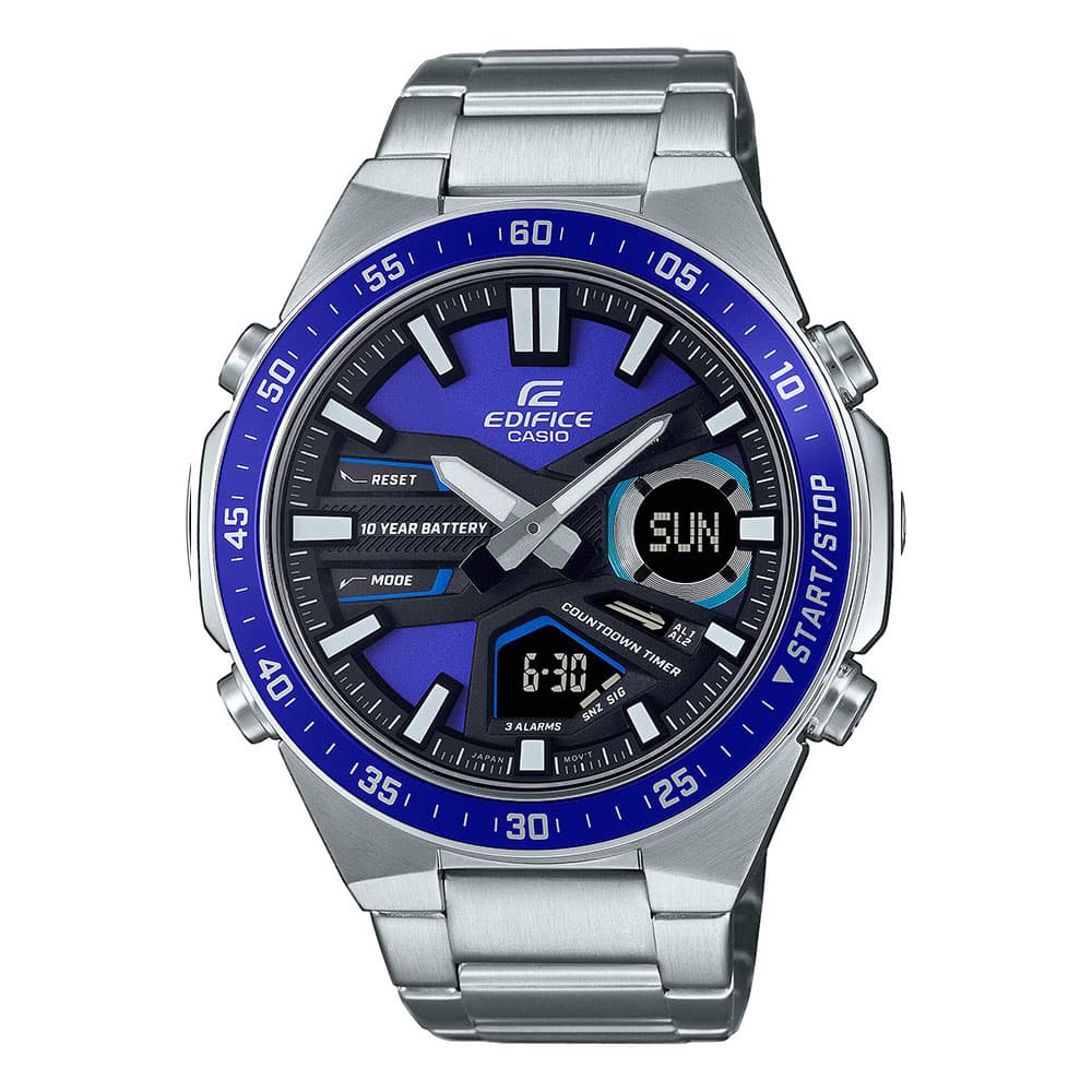 Men's Watches EDIFICE Silver