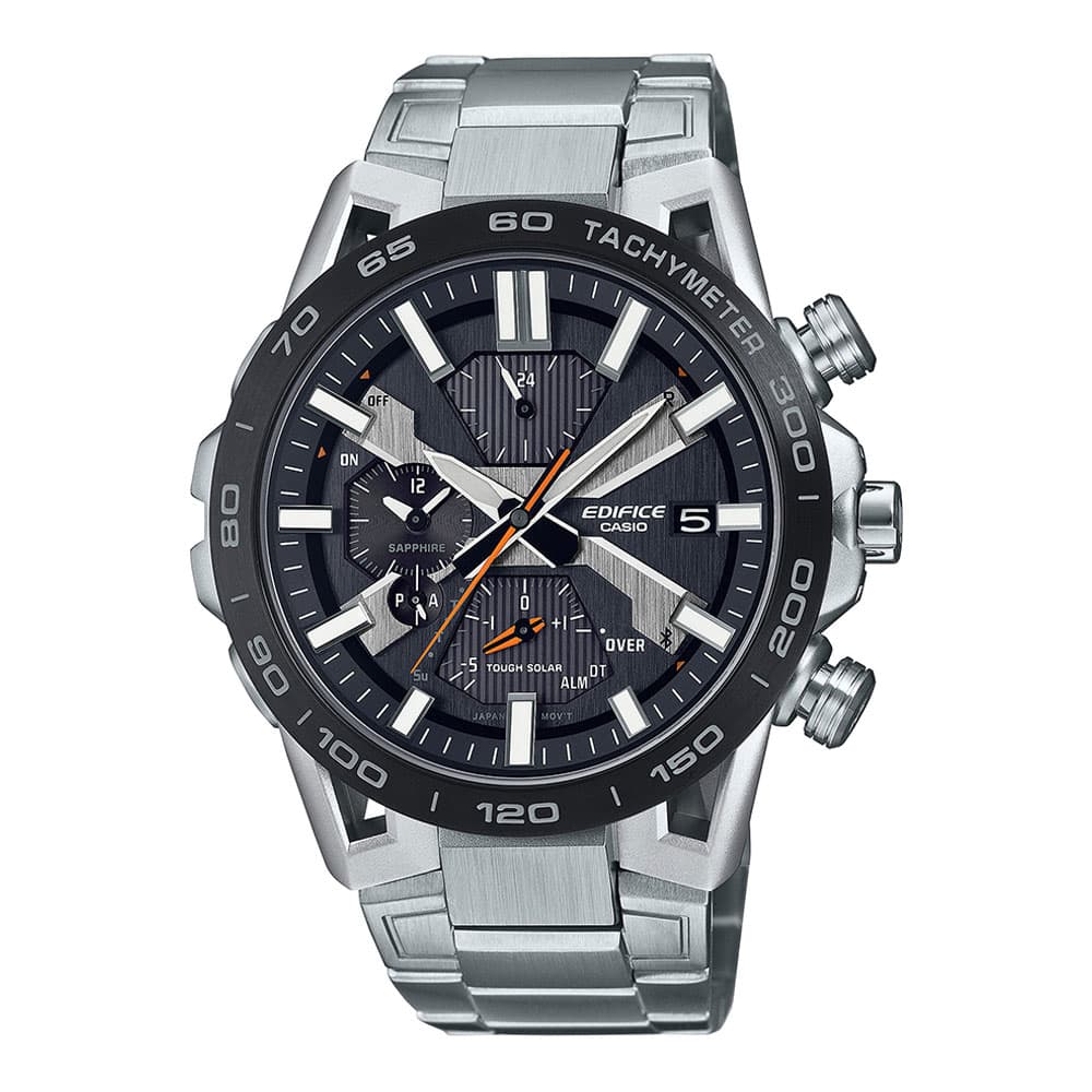 CASIO Edifice Sospensione Solar Bluetooth Stainless Steel Chronograph EQB-2000DB-1AER