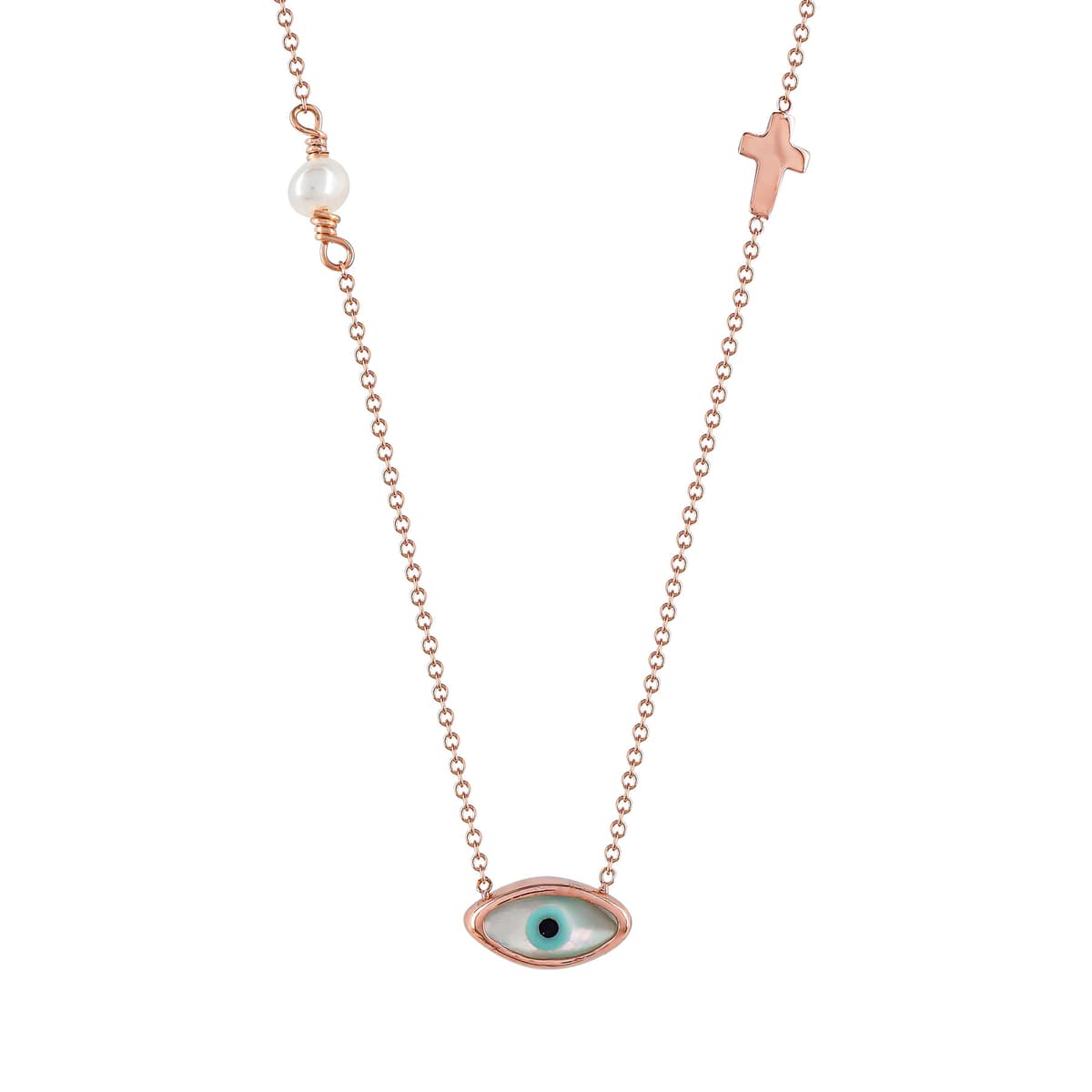 Women's Necklaces Gofas Rose Gold