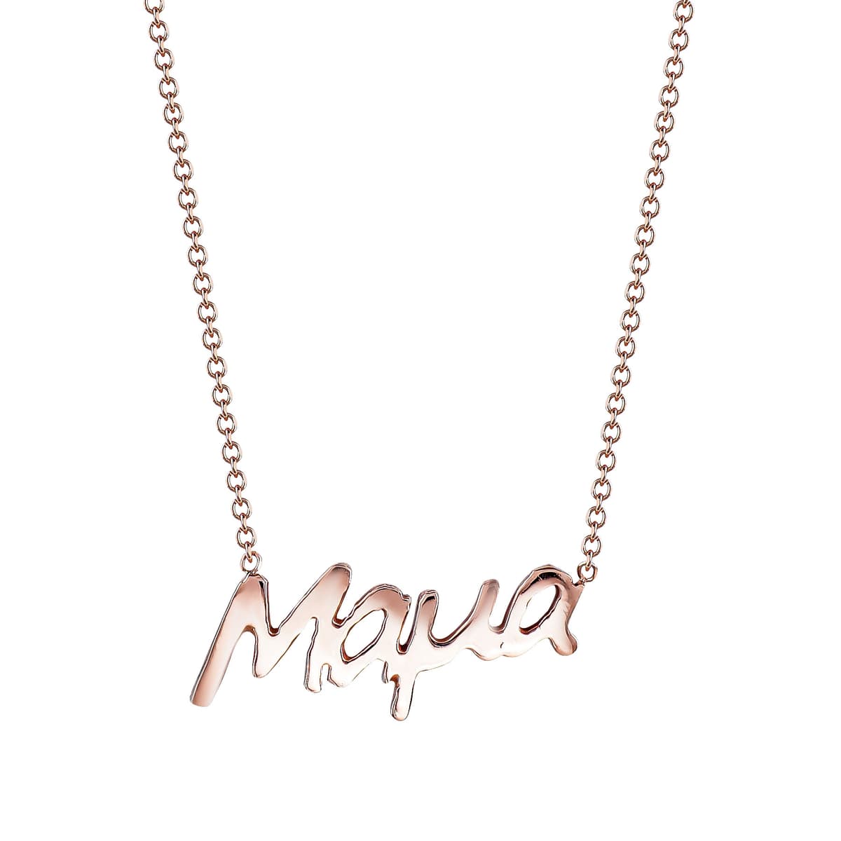 Women's Necklaces Gofas Rose Gold
