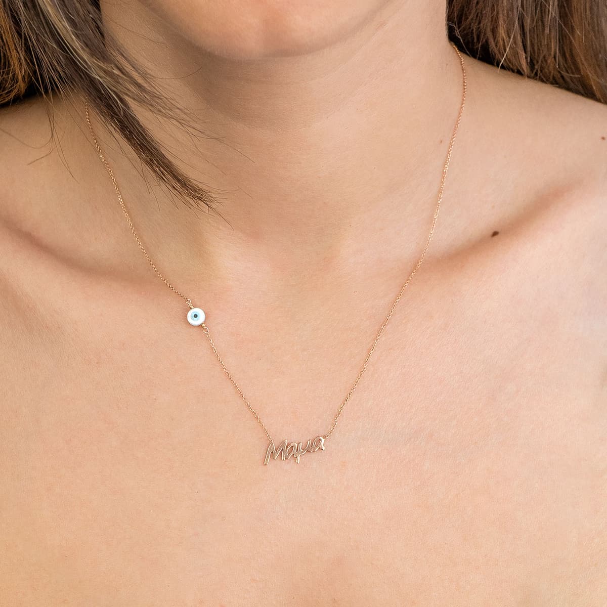 Women's Necklaces Gofas Rose Gold