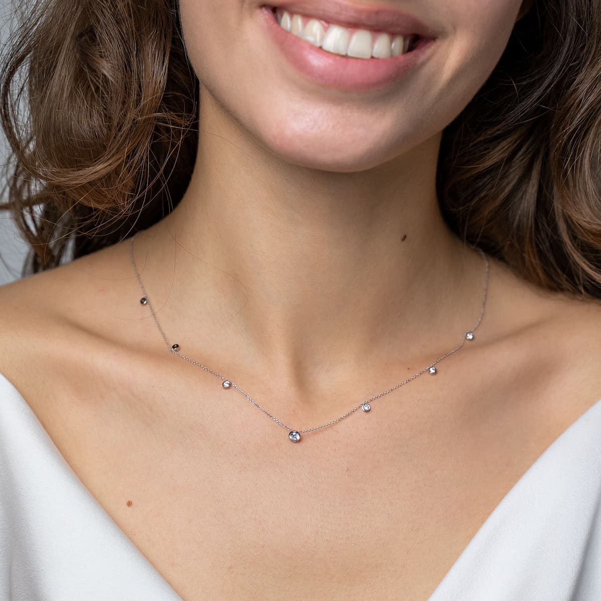 Women's Necklaces Gofas Silver