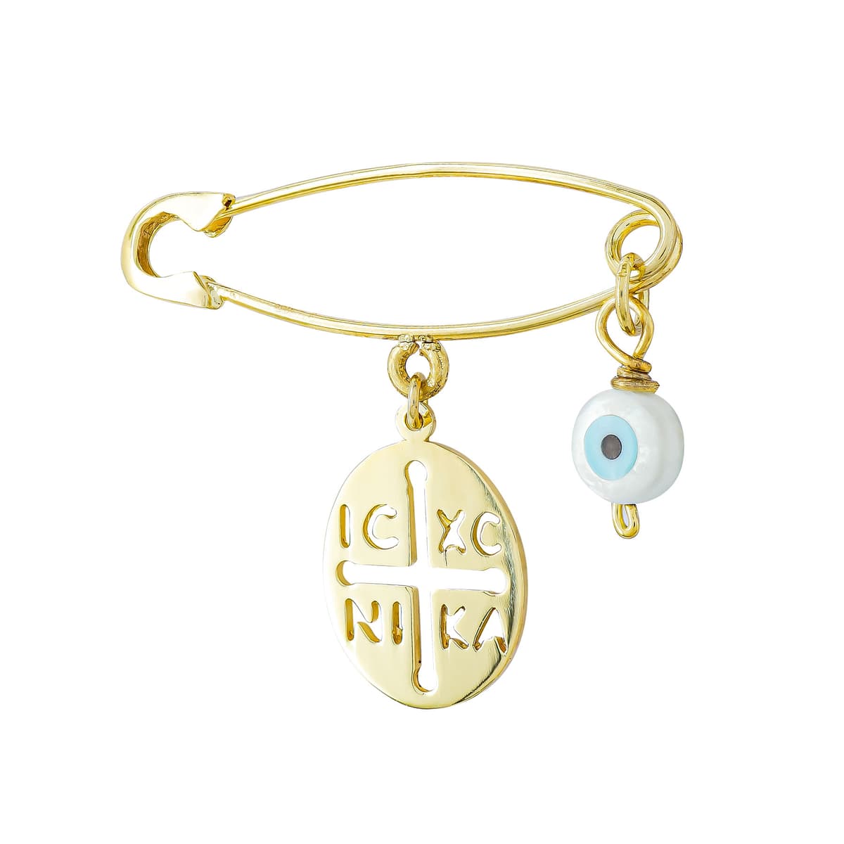 Boys' Safety Pins Gofas Gold